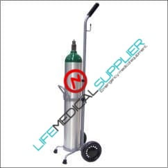 MRI compatible cylinder cart for type E/D-0