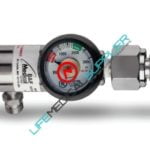 B and F regulator 0-25 lpm 2 c/valves, barbed-0