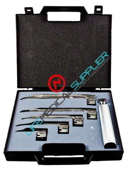 Laryngeoscope Miller 5 Blade kit - American Profile-0