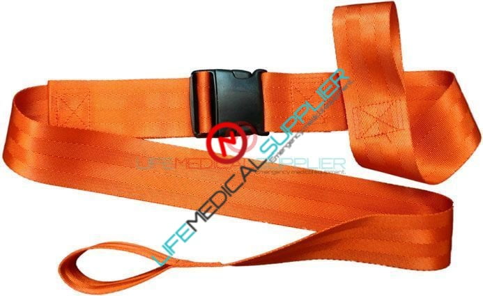 Emergency Medical Board Adjustable Strap with Plastic Quick Release Buckle by Zevco Medical 7FT Nylon Loop-Lock Seatbelt Style Morrison Medical Two Piece Spineboard Strap 
